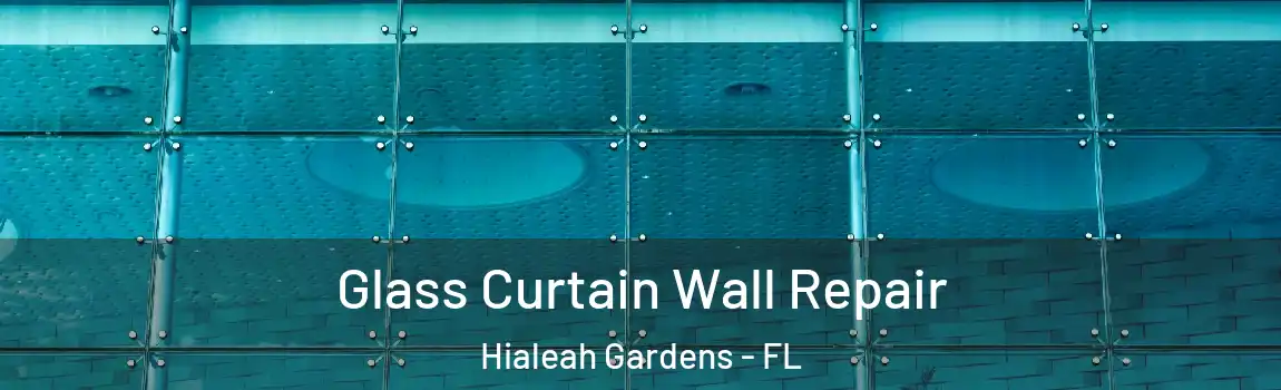 Glass Curtain Wall Repair Hialeah Gardens - FL